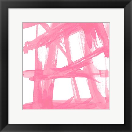 Framed Hidden Pink March Print