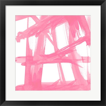 Framed Hidden Pink March Print