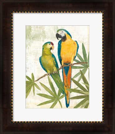 Framed Birds of a Feather III Crop Print