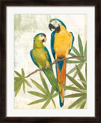 Framed Birds of a Feather III Crop Print