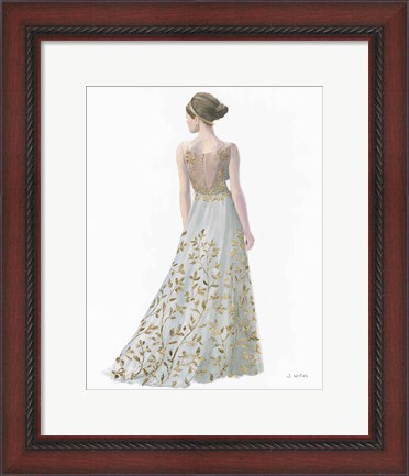 Framed Beautiful Lady II Print