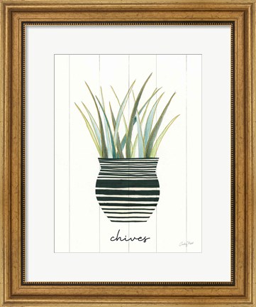 Framed Herb Garden VI Print