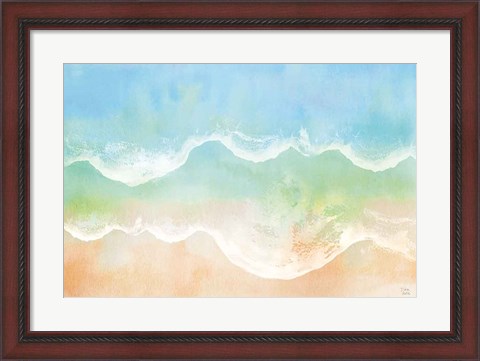 Framed Ocean Breeze VII Print