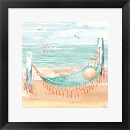 Framed Ocean Breeze VI Print
