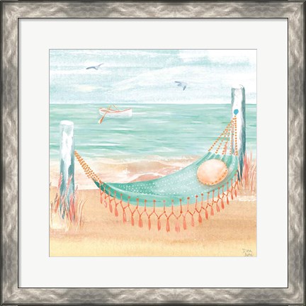 Framed Ocean Breeze VI Print