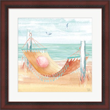 Framed Ocean Breeze V Print