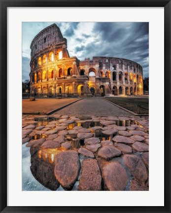 Framed Colosseum Print
