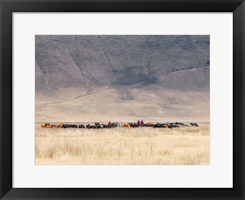 Framed Incredible Maasai Print