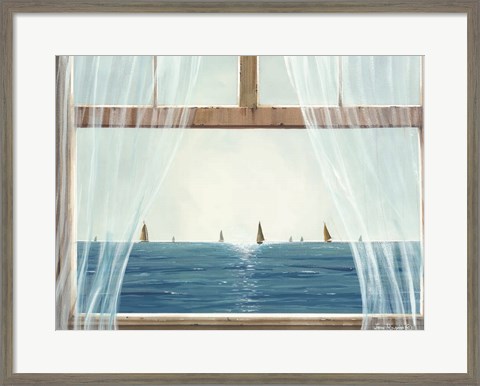 Framed Ocean View Print