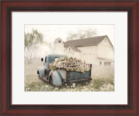 Framed Full of Flowers Print