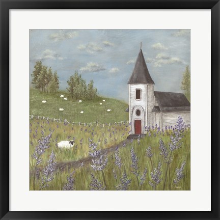 Framed Lost Sheep Print