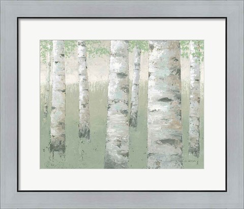 Framed Spring Birch Print