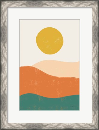 Framed Sun Chaser I Print