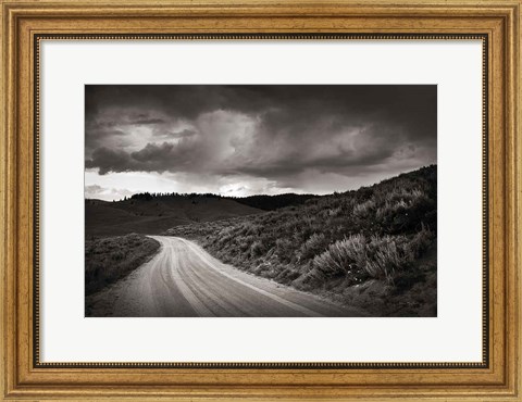 Framed Stanley Basin Road Print