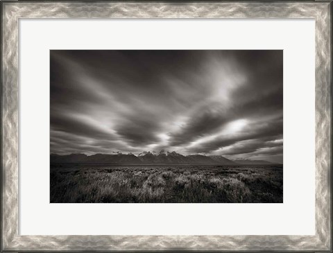 Framed Teton Sky Print