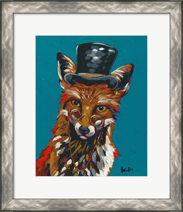 Framed Spy Animals IV-Sly Fox Print