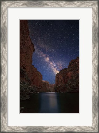 Framed Grand Canyon Stars Print