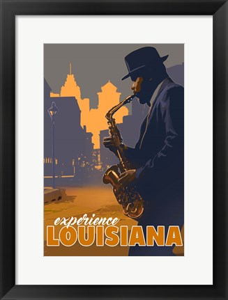 Framed Experience Louisiana Print