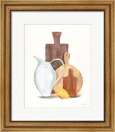 Framed Marnies Kitchen II Print