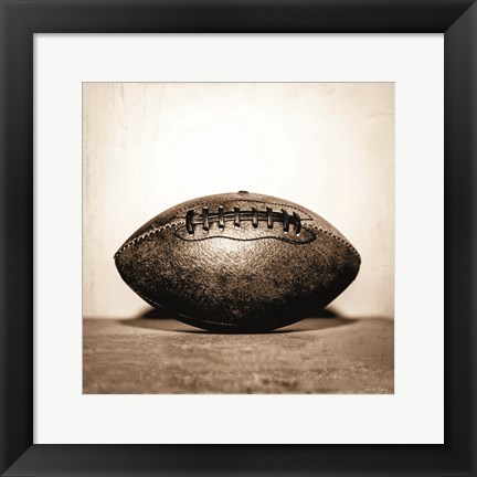 Framed Vintage Football Print