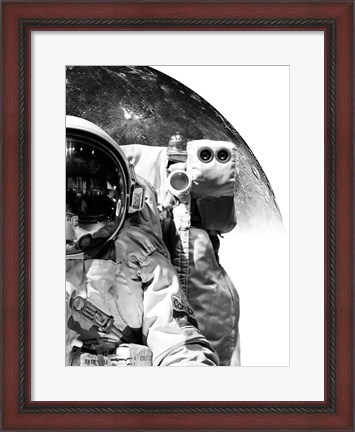 Framed Modern Astronaut No. 1 Print