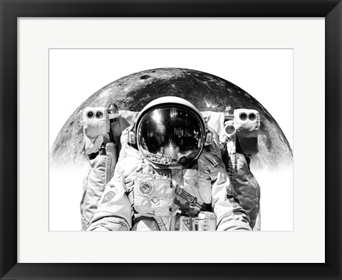 Framed Modern Astronaut No. 2 Print
