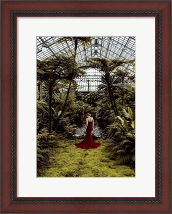 Framed Unconventional Womenscape #2, Jardin d&#39;Hiver (detail) Print