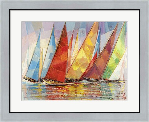 Framed Regata Estiva Print