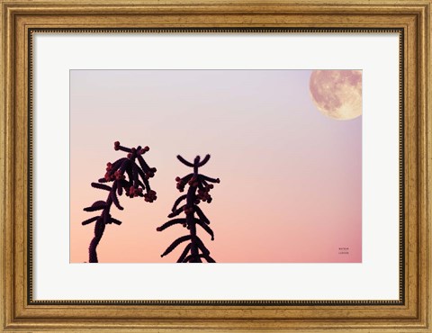 Framed Moon Desert Print