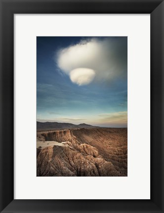 Framed Borrego Clouds Print
