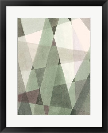 Framed Light Angle II Reseda Print