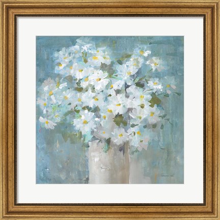 Framed Daisies All Day Print