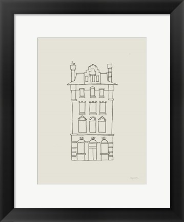 Framed Buildings of London III Print