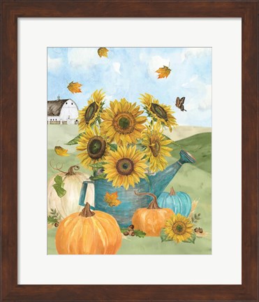 Framed Fall Sunshine IV Print
