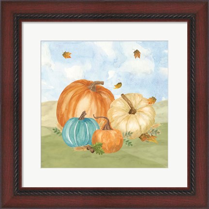 Framed Fall Sunshine VI Print