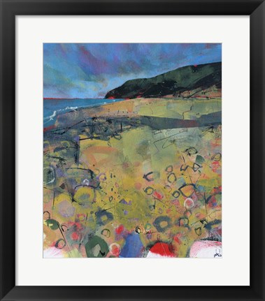 Framed Penbryn Beach Print