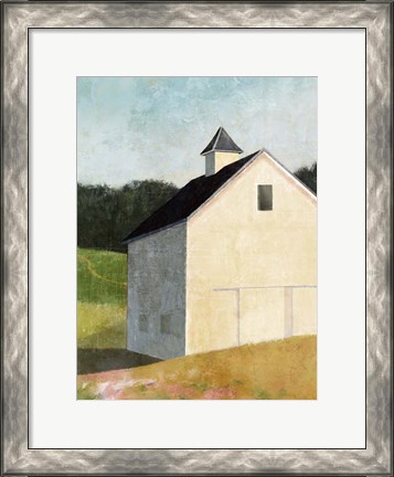 Framed Hillside Barn Print