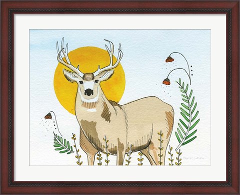 Framed Spirit Deer Print