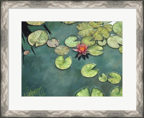 Framed Lilies Print