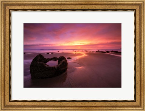 Framed Moeraki Print