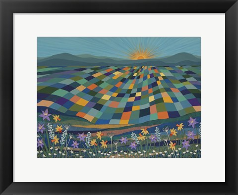 Framed By the Light of the Sun Print