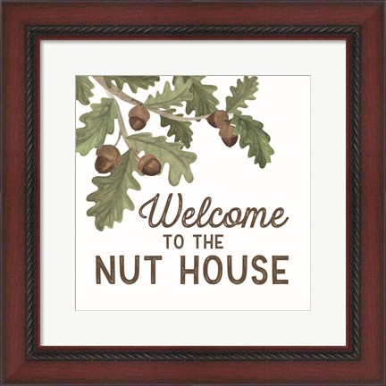 Framed Lost in Woods I-The Nut House Print