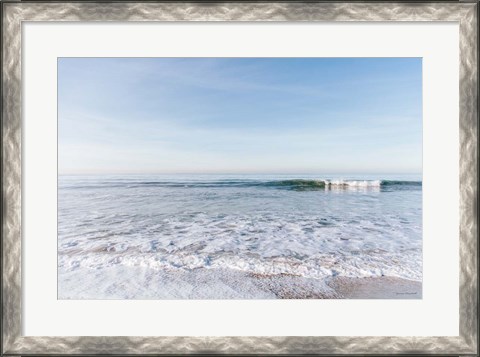 Framed Santa Monica Beach III Print