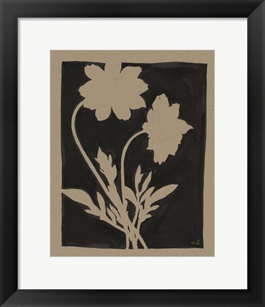 Framed Joyful Spring I Travertine Print