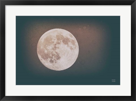 Framed Spring Moon Tones Print