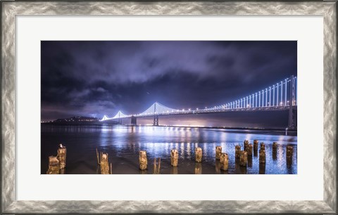 Framed San Francisco–Oakland Bay Bridge, San Francisco, California Print