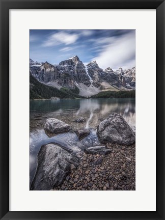 Framed Canadian Rockies, Banff National Park, Alberta Canada Print