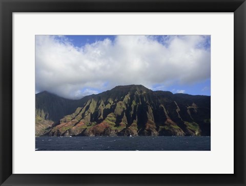 Framed Na Pali Coast, Kauai Print