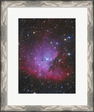Framed Pacman Nebula, Ngc 281 Print