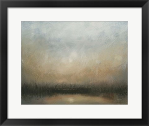 Framed Evening Landscape Print